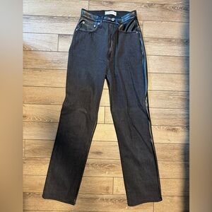 Abercrombie & Fitch High Rise Black Jeans